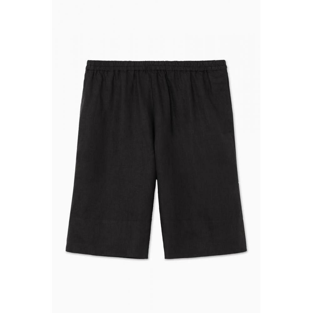 COS Japońskie lniane elastyczne szorty