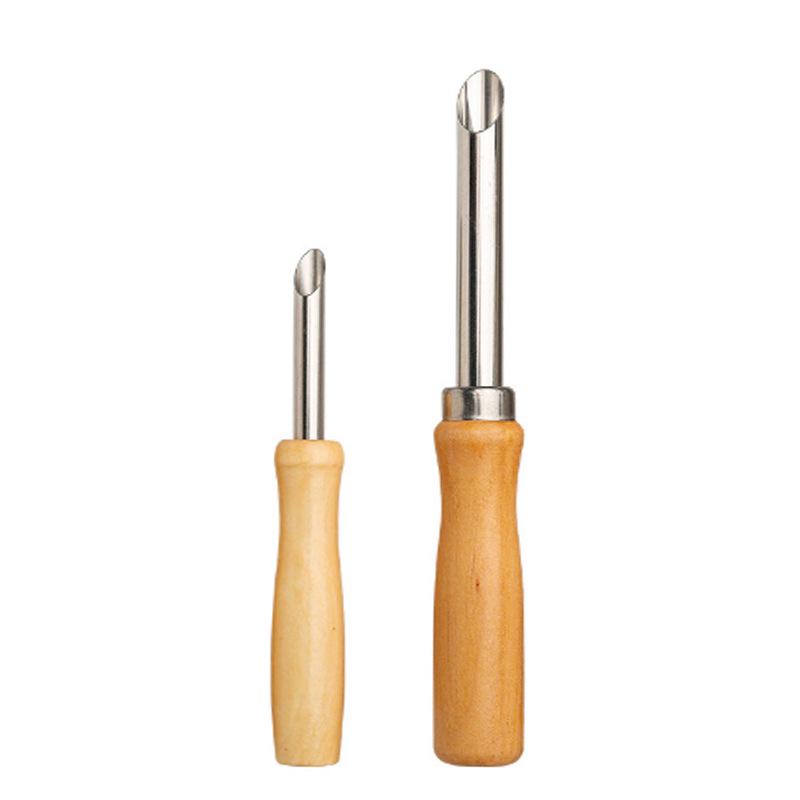 4-Piece Round Hole Punch Clay Sculpting Tool Set