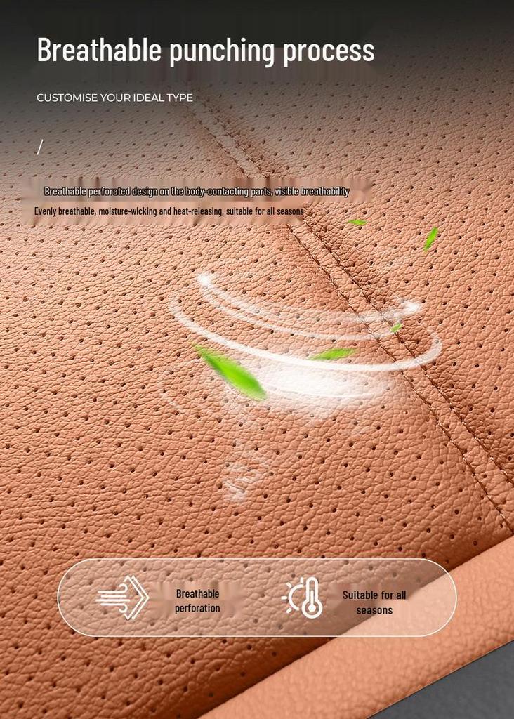 Roewe i5 All-Season Perforated Leather Car Seat Cushion