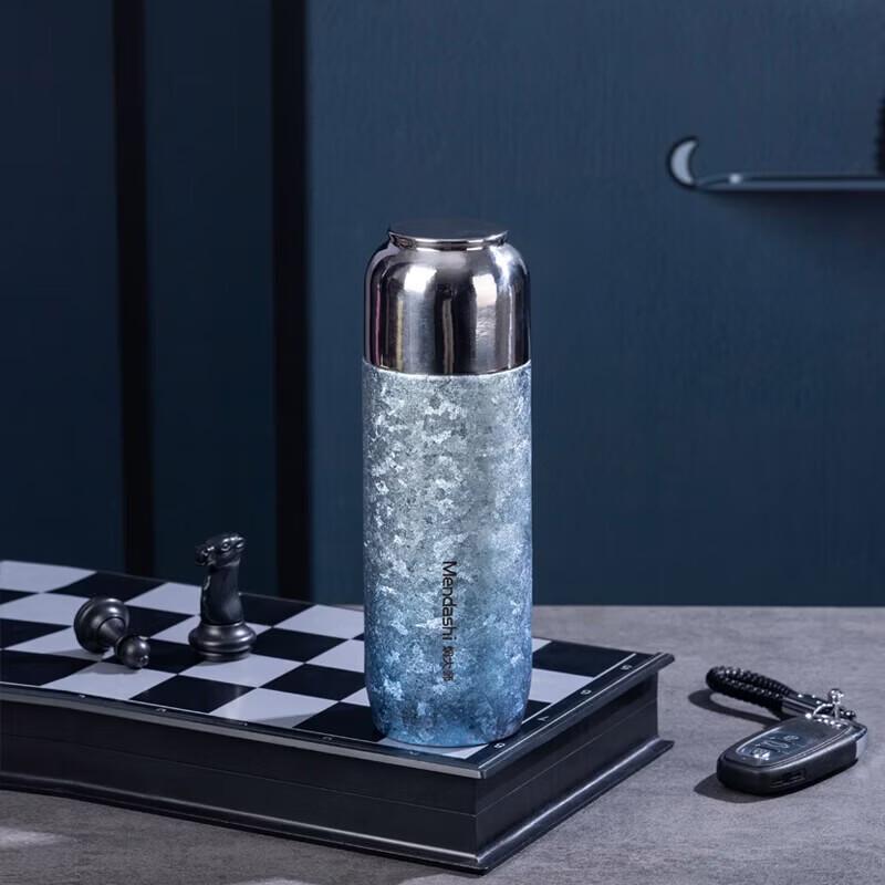 MENDASHI Crystal Titanium Insulated Steeping Mug