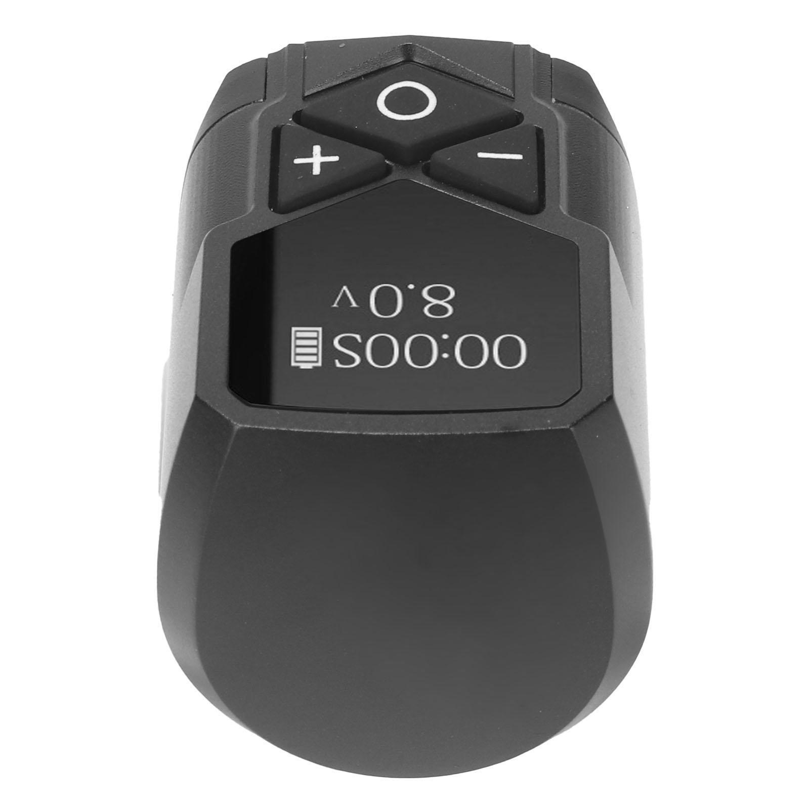 

1600 мАч USB перезаряжаемый беспроводной источник питания для татуировки RCA интерфейс ЖК-цифровой дисплей ручка для татуировки