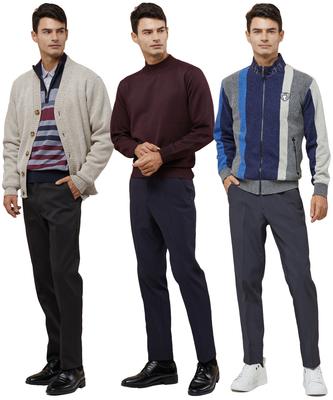 CERINI BY PAT Men'S Washable Brushed Bonded Pants 1 Type (A Type)