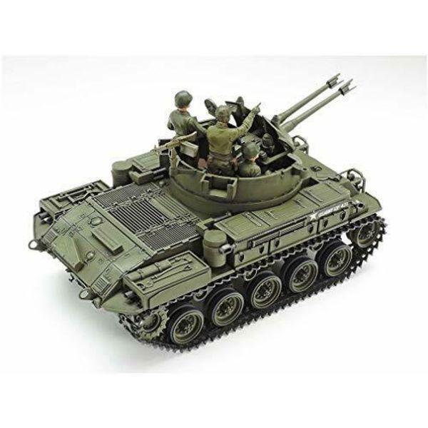 Tamiya USSamobieżne działo przeciwlotnicze M-42 Duster z figurką x3 Plastikowy model NOWOŚĆ