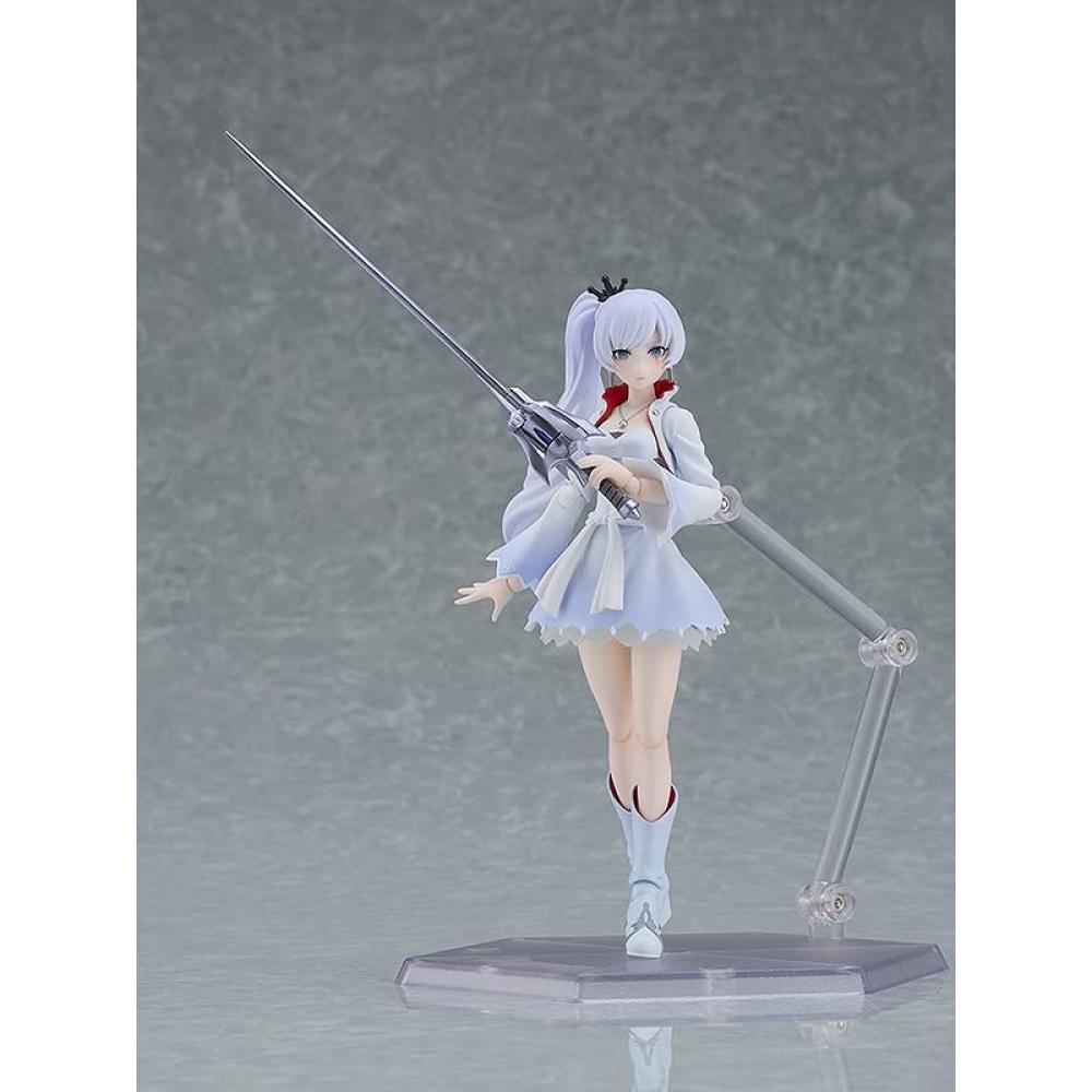 Figma RWBY Ice and Snow Empire Weiss Schnee figura móvel pintada de plástico sem escala