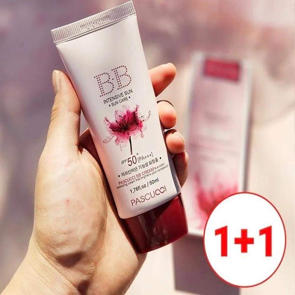 [PASCUCCI] Intensive Bare Face Tone-Up SUN BB Cream 50ML 1+1