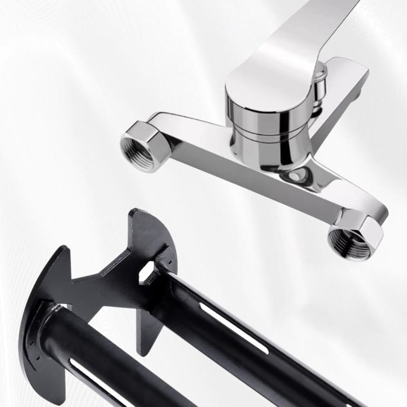 Versatile Bathroom Wrench Set High Carbon Steel Adjustable Tool Universal Faucet Wrench for Plumbing & Home Repairs