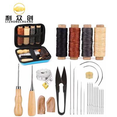 28-Piece DIY Leather Craft Hand Sewing Tool Set