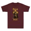 Deus Vult  Warrior Of Christ With Jerusalem Cross Unisexs Short Sleeve Tshirt