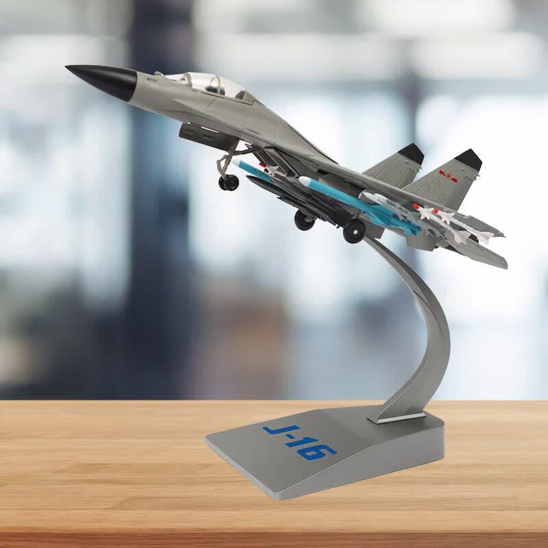 J-16 Fighter Jet Alloy Model