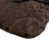 Coach 11436 Signature Canvas Shoulder Bag Brown Canvas Women Used