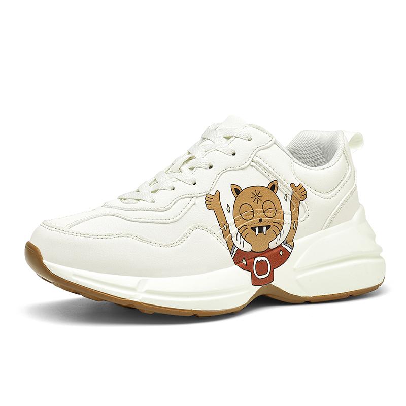 Fashion Designer Mens Women Luxury Chunky Casual 2024 Shoes Brand Leather Platform Sneakers for Men Girls Boys Tennis Tennis Original