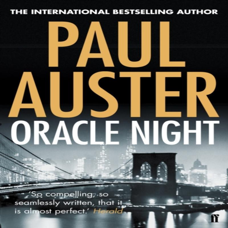 Oracle Night by Paul Auster Paperback Book 9780571276622