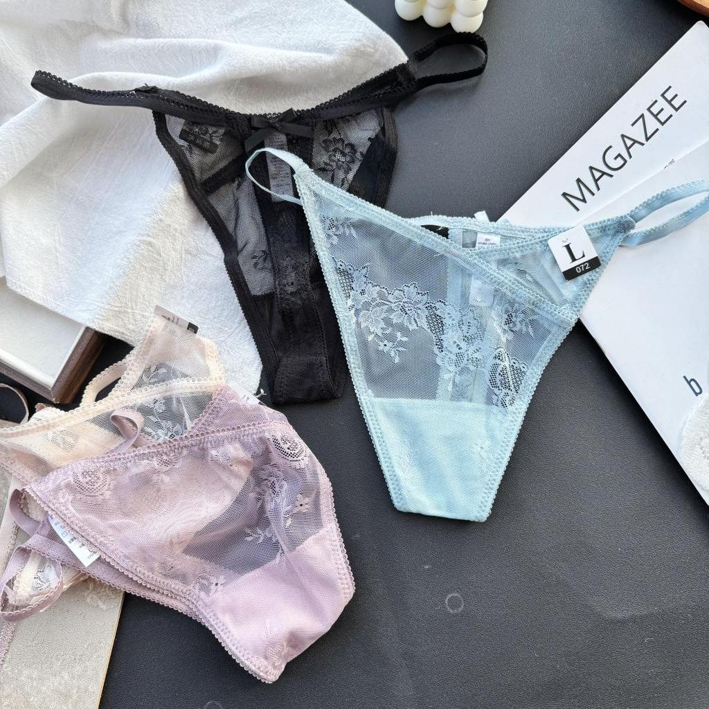 Clearance Ice Silk Lace Low-Rise Women's Panties
