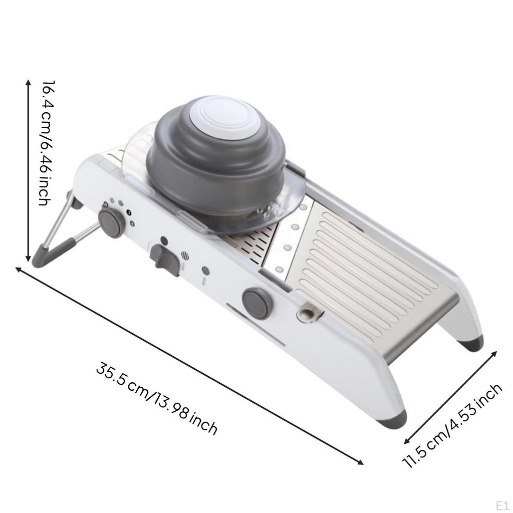 Stainless Steel Mandoline slicers Multifunction Vegetable with Pusher Adjustable Manual