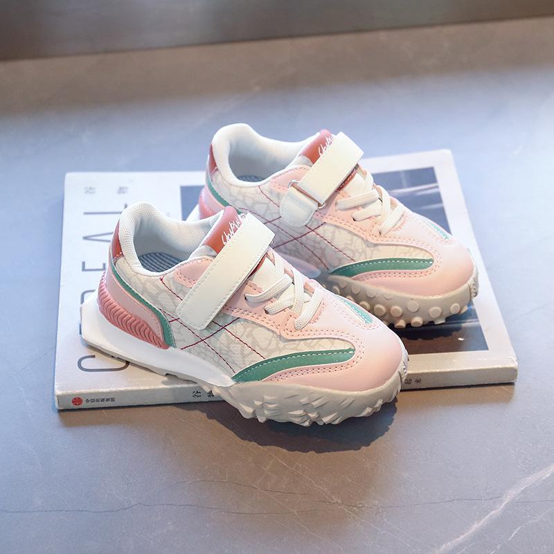 Tennis Female Sneakers Kids Spring 2025 New Boys 1-18 Year Old Lightweight Running Shoe Girls' Sports Shoes Fashion Casual Shoes