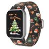 Christmas Strap for Apple Watch Band 46/42mm 45/41mm 44/40mm 49mm Elastic Nylon Bracelet Correa iWatch Series 11/10/9/8/SE/Ultra