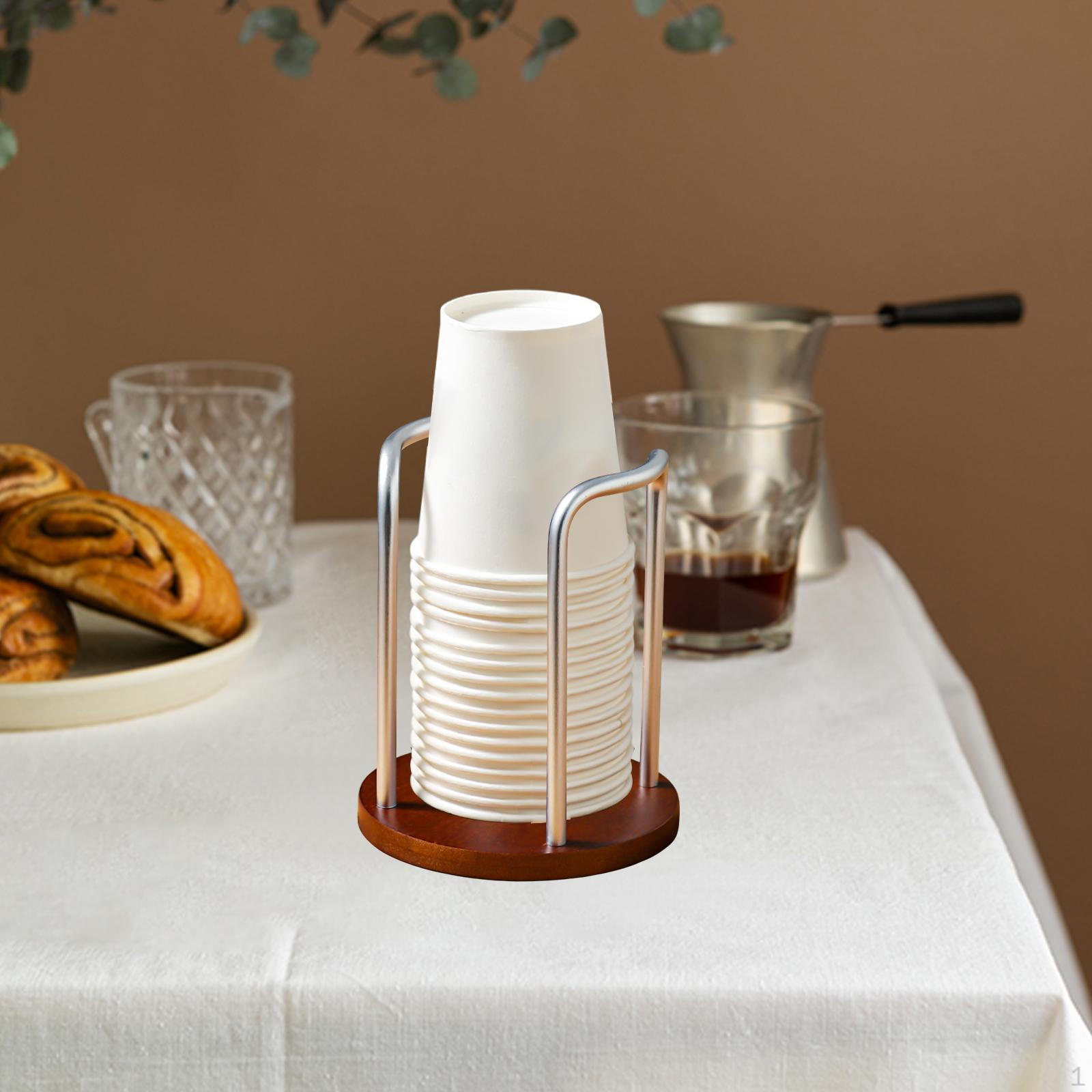 

Диспенсер для стаканов из алюминиевого сплава для бумажных стаканчиков на кухне и в офисе