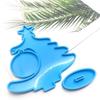 Christmas Tree Silicone Mold Epoxy Resin Mold Table Ornament Making Tool for Making Craft Decorations Easy To Clean