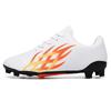 Low-Top Leather Football Training Shoes with Spikes - Youth & Large Sizes