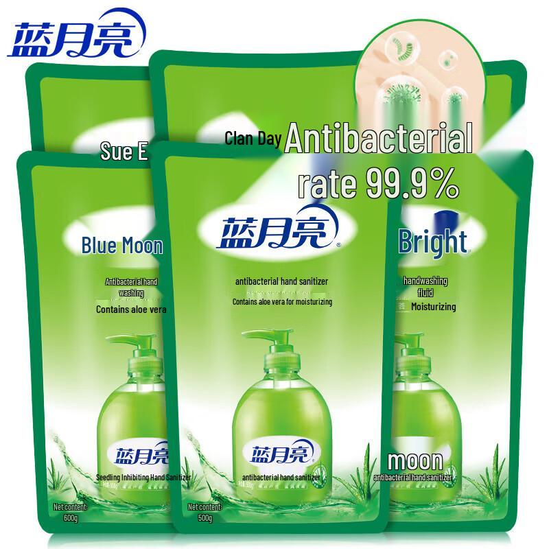 

Blue Moon Aloe Antibacterial Hand Wash Refill (6 x 500g)