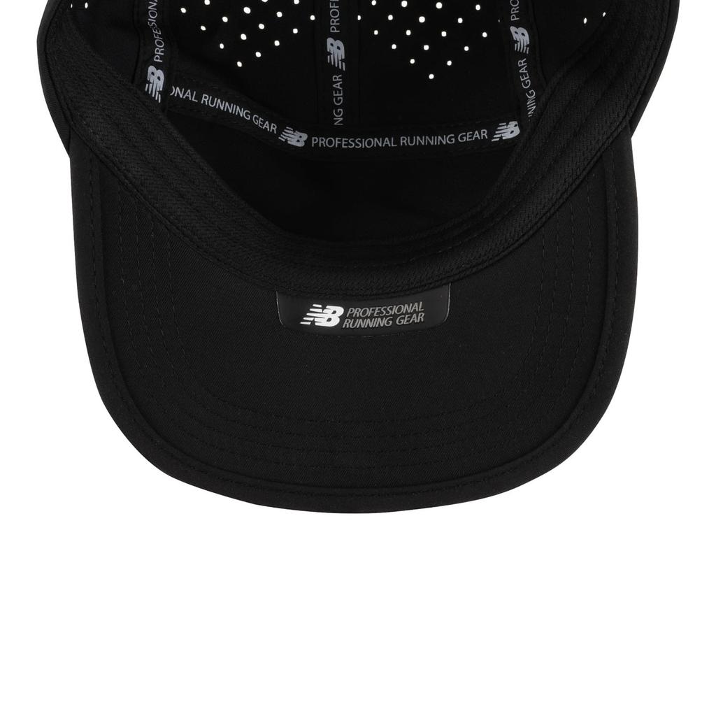 New Balance Unisex Pro Run Cap with UV Protection and Sun Black 5-Panel (LAH41001) Protection,