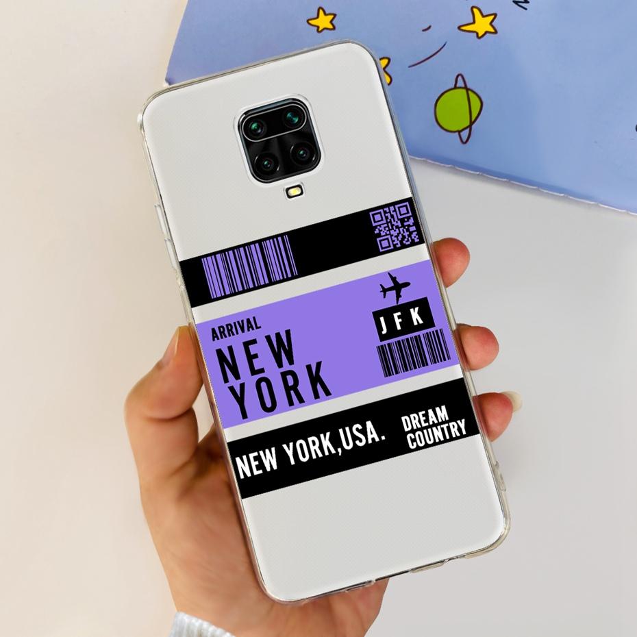 For Xiaomi Redmi Note 9s Phone Case Cool Fashion Design Soft Silicone TPU Back Cover For Redmi Note 9 Pro Max Note9s 9Pro Bumper