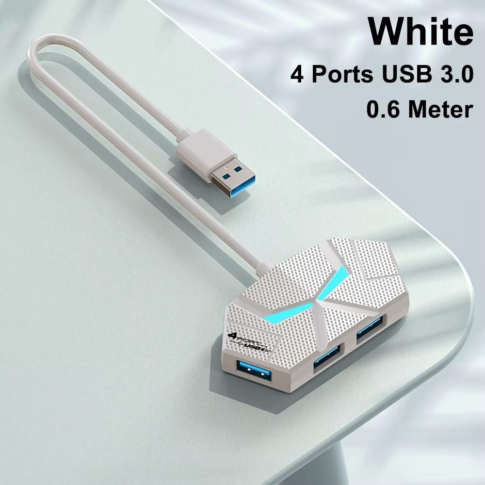 4/7 Ports USB Splitter Adapter Type C USB 3.0 HUB Splitter USB Docking Station  Laptop Computer