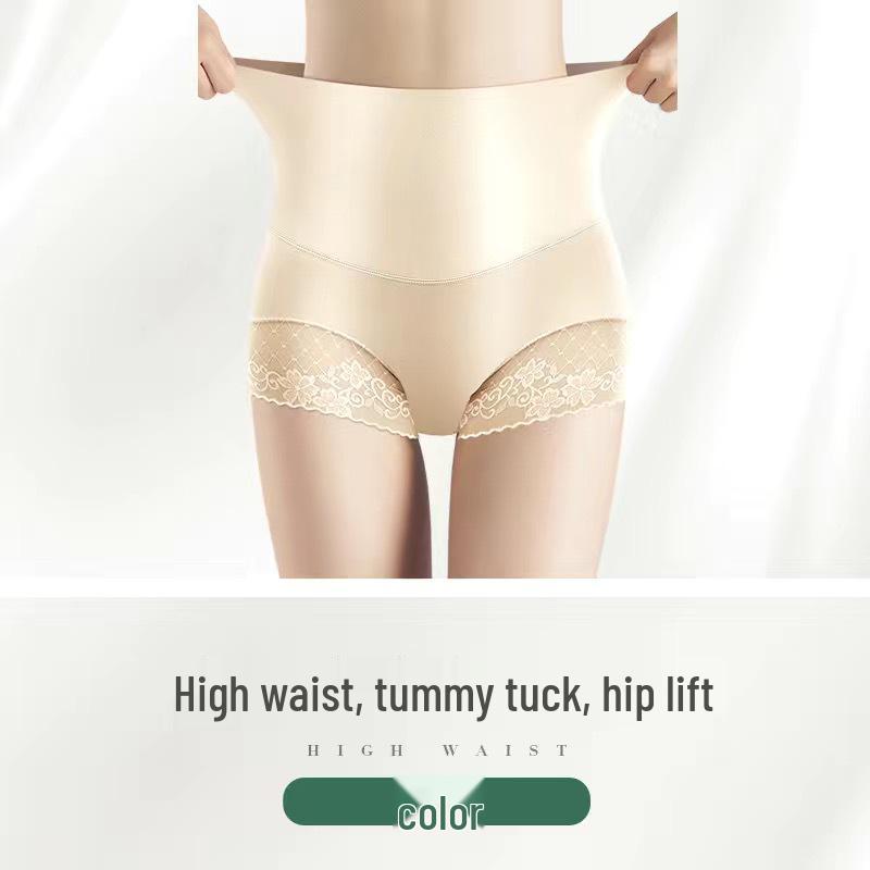 Douyin Trending High-Waist Tummy Control & Hip-Lifting Seamless Shaping Panties for Women - Slimming, Breathable, Summer-Ready