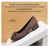 2026 Spring/Summer Suede Chunky Heel Pumps with Square Toe & Rhinestone Buckle