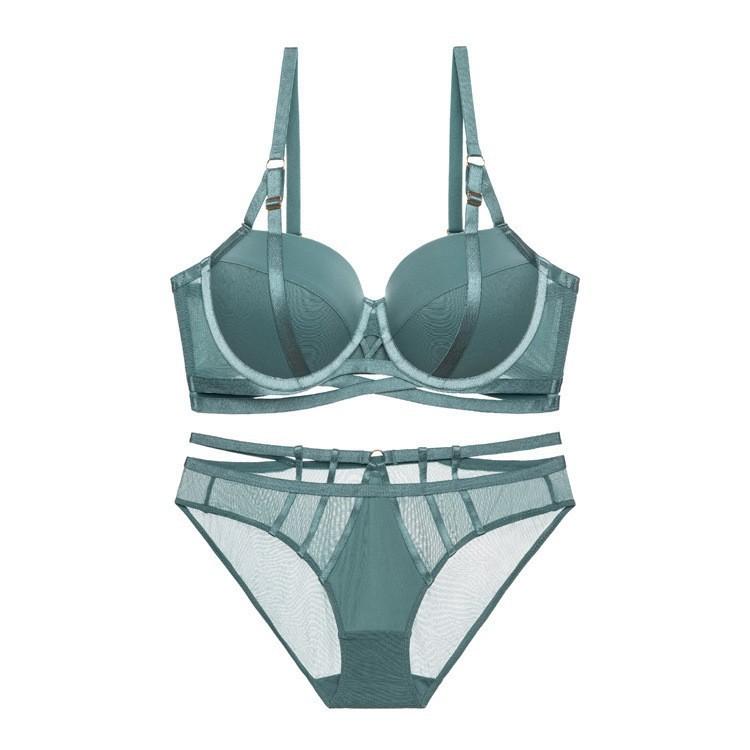 Sexy underwear women's soft steel ring bra, small breasts show big upper support, anti-sagging gathering bra bra