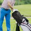 Wezalget Golf Bag Cover - Waterproof Golf Bag Rain Cover Portable Dustproof One Size Fits Most Caddy Bag Waterproof Hood Cover Golf Club Protector -