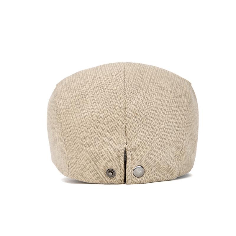 Beret Men Autumn Winter Warm Octagonal Cap British Forward Cap Newsboy Cap