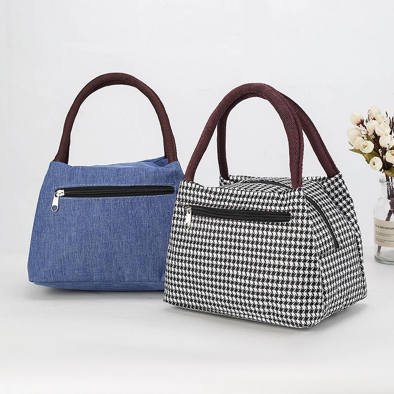 Waterproof Oxford Tote: Stylish Handbag for Middle-Aged Women - Perfect for Work and Outings