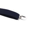 Mens Suspenders Approx 1x41.3in Nonslip Safe   Sturdy Metal Wide Applicability Dress Suspenders for Work Wedding