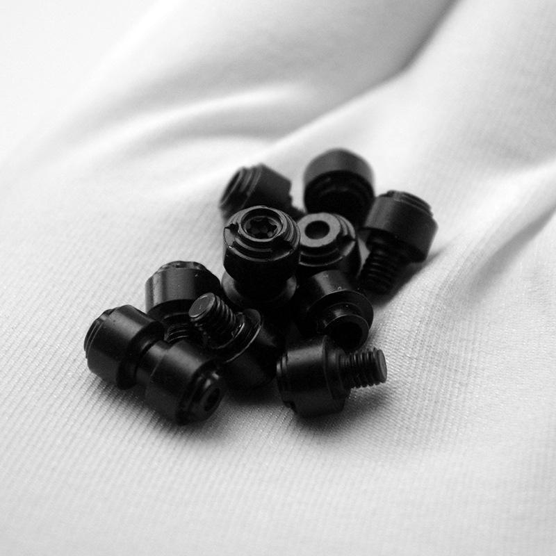 10PCS  Titanium Thumb Stud Thumb Push Knife Button Rivet Screws Nail for Griptilian 551 552 553 710 730 940 Repair