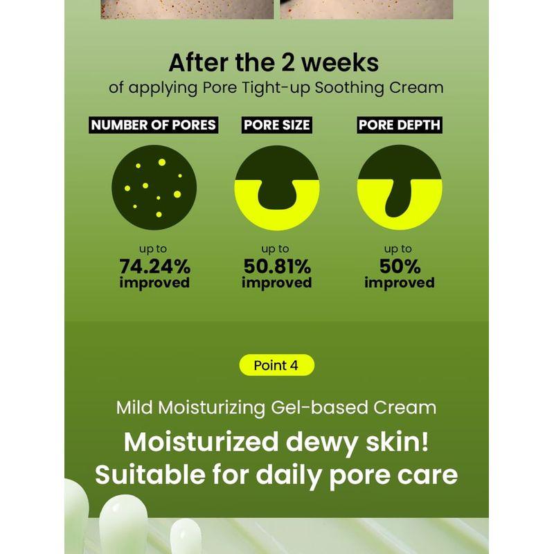 beplain - Mung Bean Pore Tight-up Soothing Cream Mini