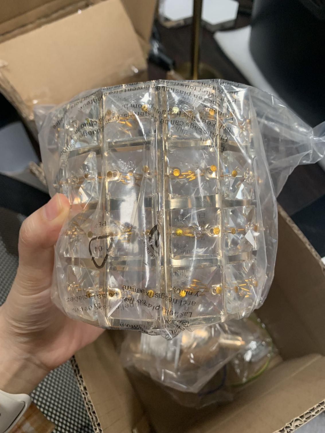 

Современные прикроватные настенные светильники для столовой, прихожей, хрустальные бра, настенный светильник для спальни 110V-130V