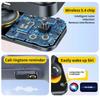 Kebidumei Bluetooth 5.4 Sun Visor Loudspeaker Wireless Handsfree Car Kit 3W Speaker Stereo Mp3 Player Support Siri Long Standby