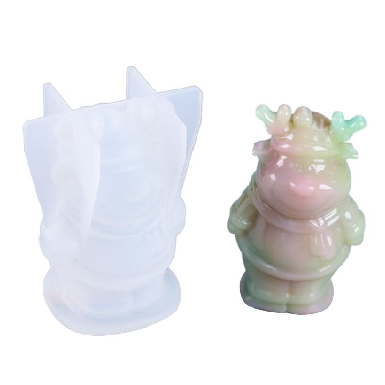 

3D Christmas Doll Ornament Silicone Mold Resin Mold for DIY Craft Jewelry Tool