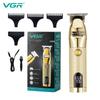 VGR V-275 Electric Hair Clipper Professional Personal Care Barber Hair Trimmer Men Shaver LCD Rechargeable Metal Hair Clippers Home Razor Shaver