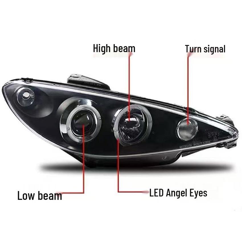 Peugeot 206 LED Headlight Assembly (2004-2008)