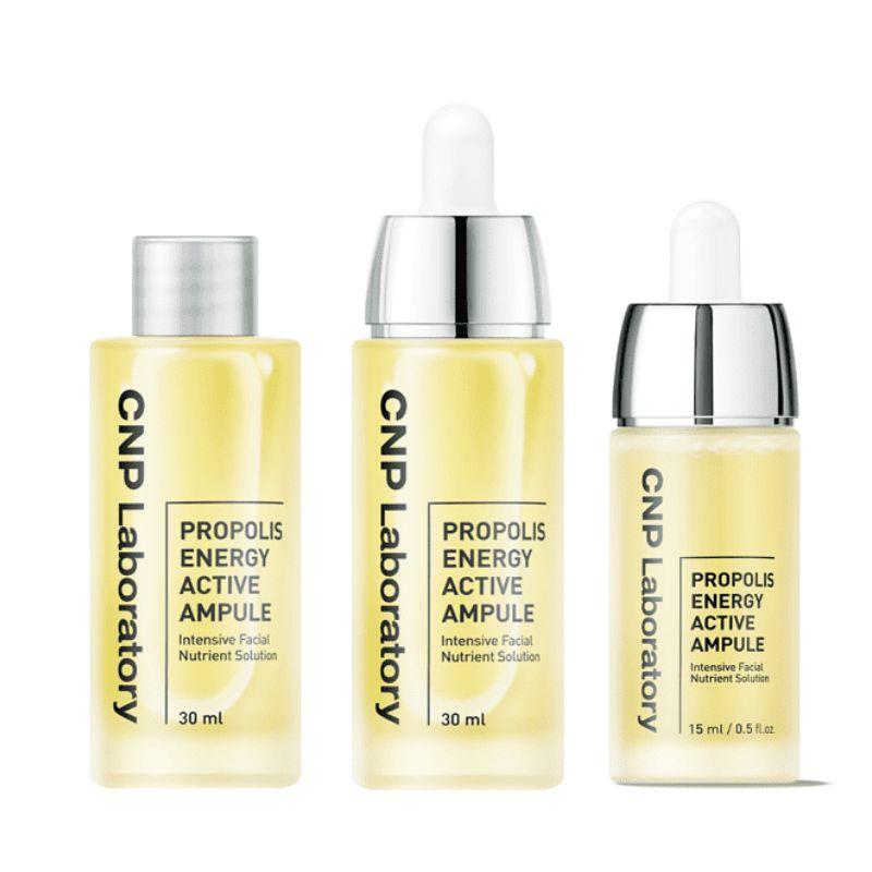 CNP Propolis Energy Active Ampoule Moisturizing Glow Skin Prep Serum 30ml x 2