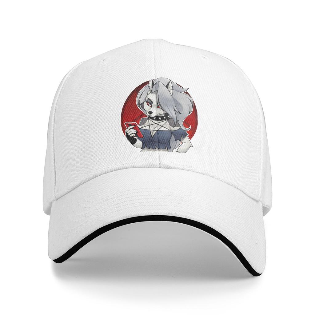 Helluva Boss Loona Baseball Cap Hip Hop  Sandwich Caps Unisex Breathable Caps Hat Sport