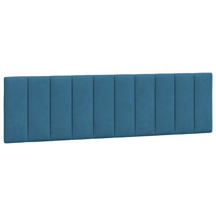 VidaXL Coussin de Tête de Lit, Oreiller de Tête de Lit avec Bandes Auto-agrippantes, Coussin Rembourré Chambre à Coucher, 374685