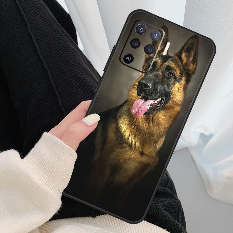 Deutscher Schäferhund Hülle Für Oppo A40 A60 A80 A5 Pro A15 A16 A17 A57 A77 A94 A74 A54 A76 A96 A18 A38 A58 A78 A98