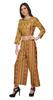 Moomaya Womena    S Crop Top Palazzo Set Printed 2 Piece Outfit Dress Ethnic