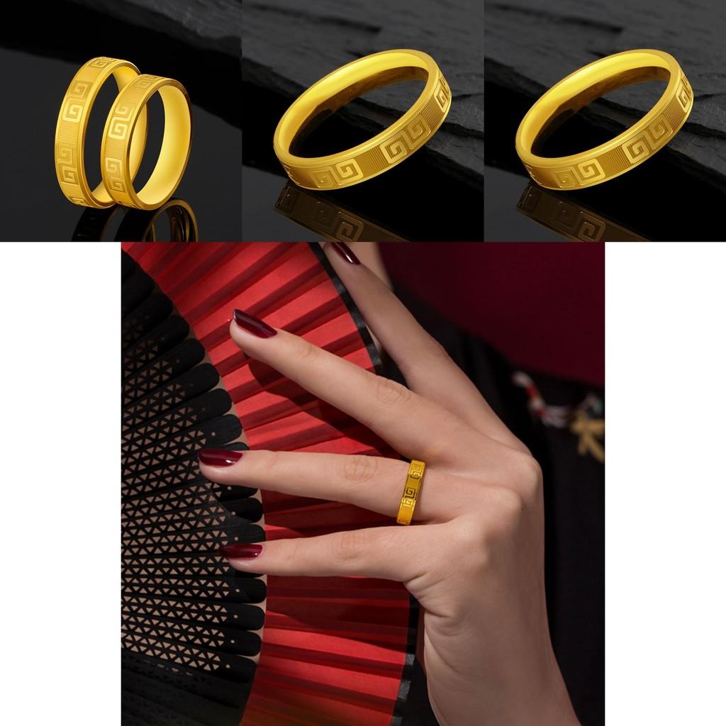 Zeitloser vietnamesischer Sandschmuckring Unisex-Design Klassischer Retro-Stil Ideal für romantische Geschenke