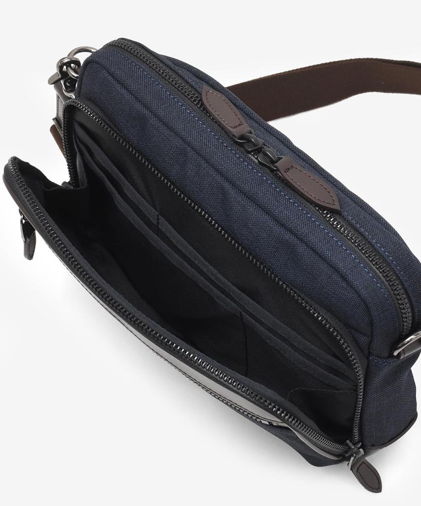 Takeo Kikuchi Quest Shoulder Bag, Horizontal, Made in Japan, No. 786101, Black