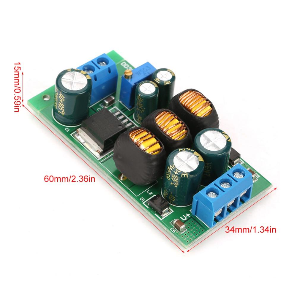 Adjustable Voltage DC-DC Power Supply Module Dual Output Power Supply Amplifier Use