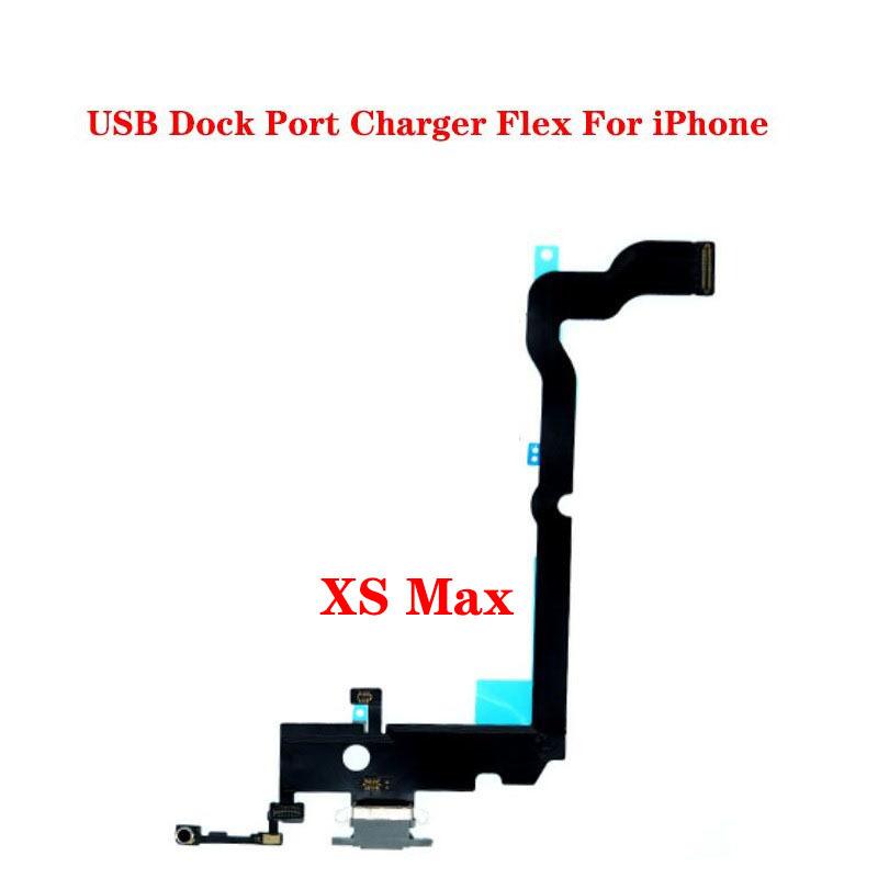 

Charger Charging Port Dock USB Connector Flex Cable For iPhone X XR XS MAX Headphone Audio Jack For iPhone XR Black